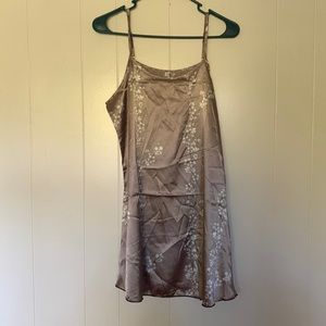 Silk sleep dress